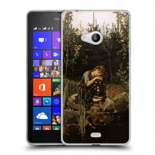 Дизайнерский пластиковый чехол для Microsoft Lumia 540