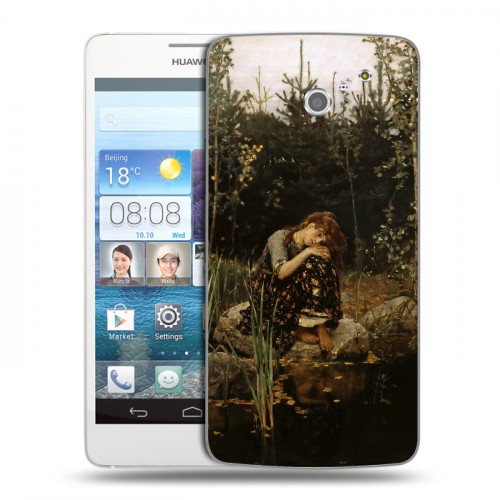 Дизайнерский пластиковый чехол для Huawei Ascend D2