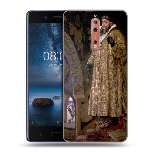 Дизайнерский пластиковый чехол для Nokia 8