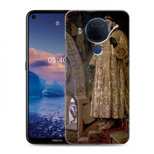 Дизайнерский силиконовый чехол для Nokia 5.4