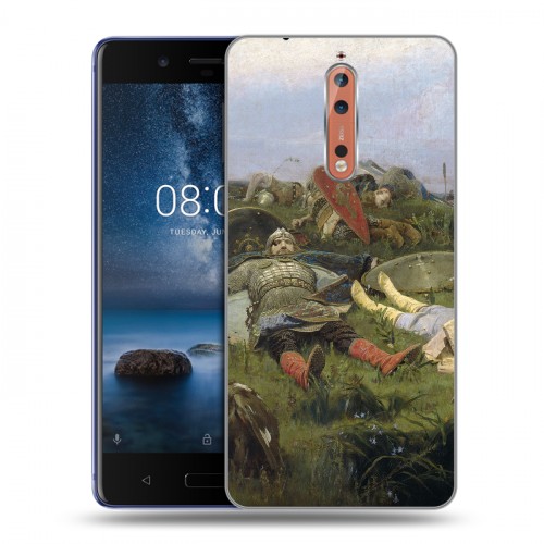 Дизайнерский пластиковый чехол для Nokia 8