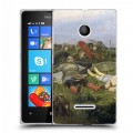 Дизайнерский пластиковый чехол для Microsoft Lumia 435