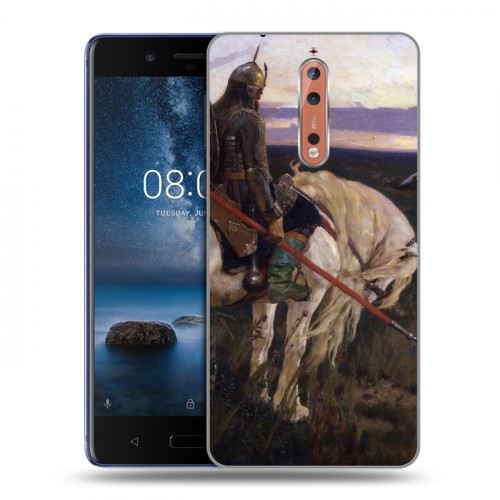 Дизайнерский пластиковый чехол для Nokia 8