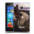 Дизайнерский пластиковый чехол для Microsoft Lumia 435