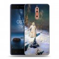 Дизайнерский пластиковый чехол для Nokia 8