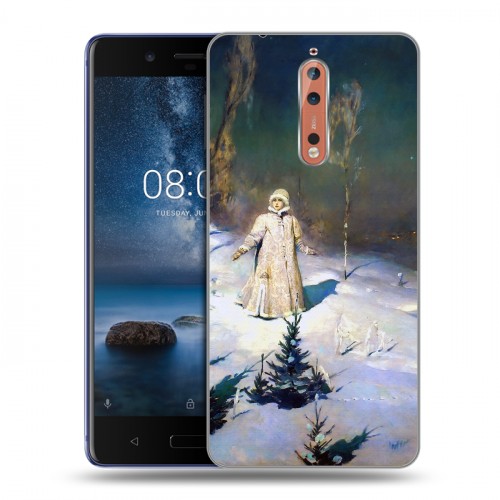 Дизайнерский пластиковый чехол для Nokia 8