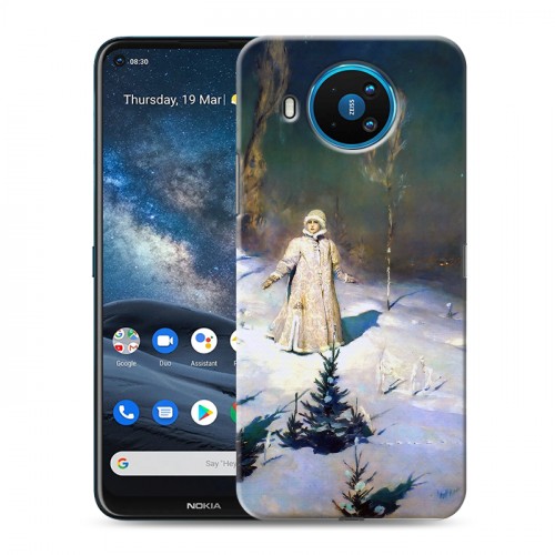 Дизайнерский силиконовый чехол для Nokia 8.3