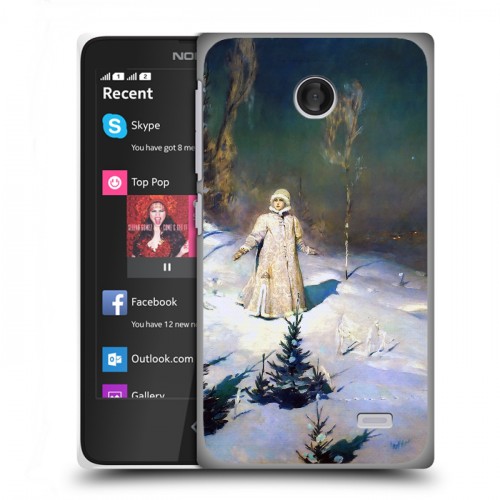 Дизайнерский пластиковый чехол для Nokia X