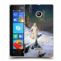 Дизайнерский пластиковый чехол для Microsoft Lumia 435