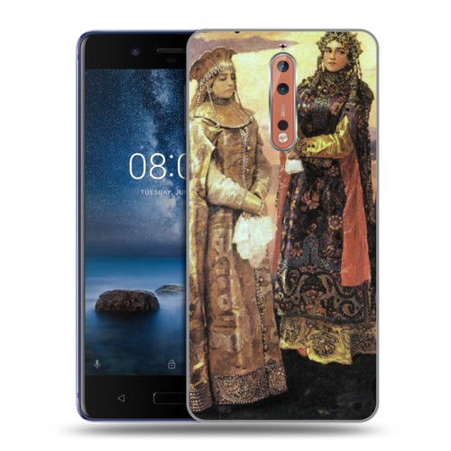 Дизайнерский пластиковый чехол для Nokia 8