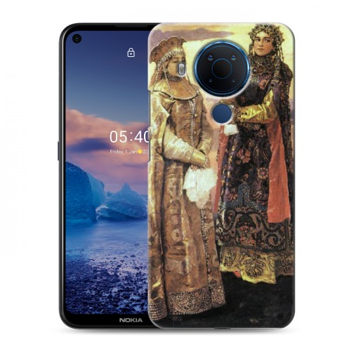 Дизайнерский силиконовый чехол для Nokia 5.4