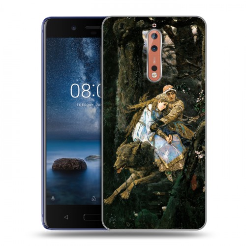 Дизайнерский пластиковый чехол для Nokia 8