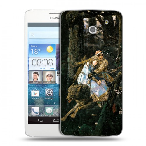 Дизайнерский пластиковый чехол для Huawei Ascend D2