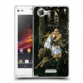 Дизайнерский пластиковый чехол для Sony Xperia L