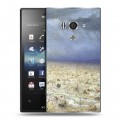 Дизайнерский пластиковый чехол для Sony Xperia acro S