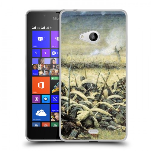 Дизайнерский пластиковый чехол для Microsoft Lumia 540