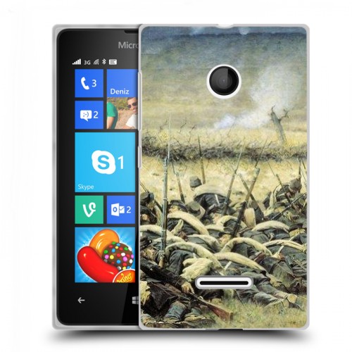 Дизайнерский пластиковый чехол для Microsoft Lumia 435