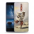 Дизайнерский пластиковый чехол для Nokia 8