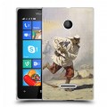 Дизайнерский пластиковый чехол для Microsoft Lumia 435