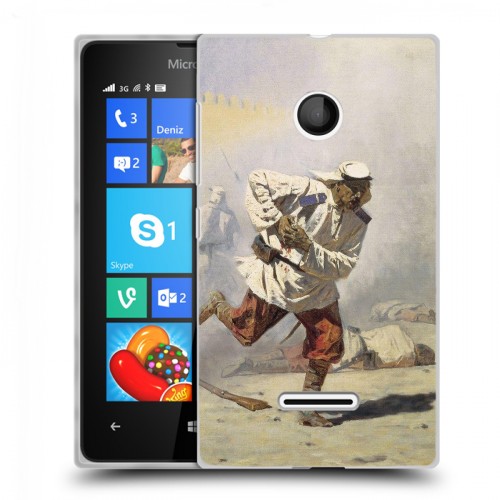 Дизайнерский пластиковый чехол для Microsoft Lumia 435