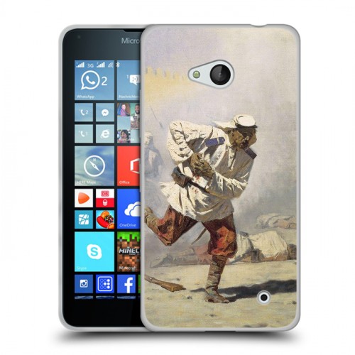 Дизайнерский пластиковый чехол для Microsoft Lumia 640