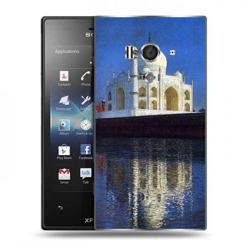 Дизайнерский пластиковый чехол для Sony Xperia acro S