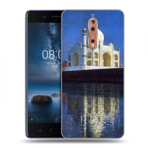 Дизайнерский пластиковый чехол для Nokia 8