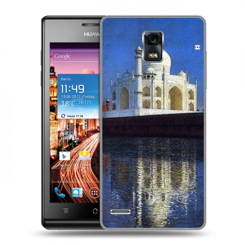 Дизайнерский пластиковый чехол для Huawei Ascend P1