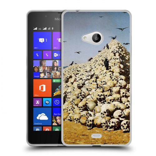 Дизайнерский пластиковый чехол для Microsoft Lumia 540