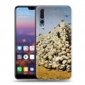 Дизайнерский силиконовый с усиленными углами чехол для Huawei P20 Pro