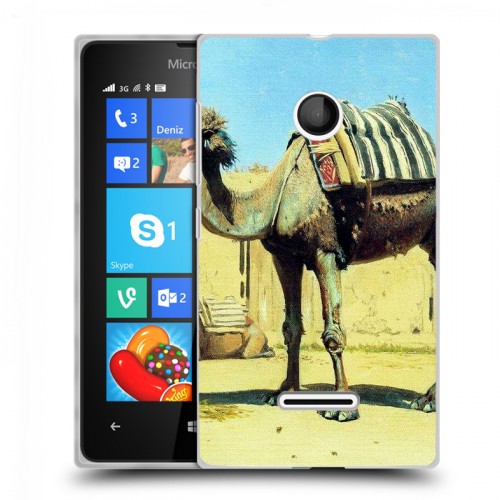 Дизайнерский пластиковый чехол для Microsoft Lumia 435