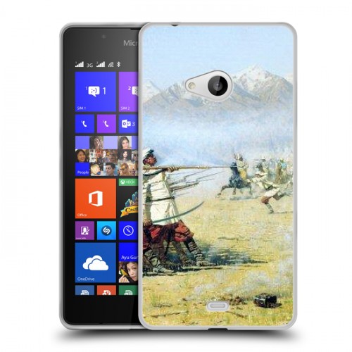 Дизайнерский пластиковый чехол для Microsoft Lumia 540