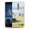 Дизайнерский пластиковый чехол для Nokia 8