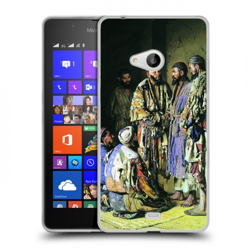 Дизайнерский пластиковый чехол для Microsoft Lumia 540