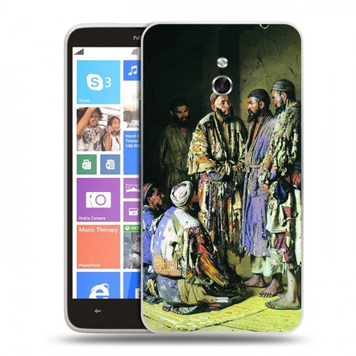 Дизайнерский пластиковый чехол для Nokia Lumia 1320