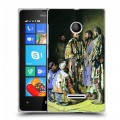 Дизайнерский пластиковый чехол для Microsoft Lumia 435