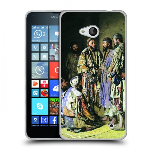 Дизайнерский пластиковый чехол для Microsoft Lumia 640