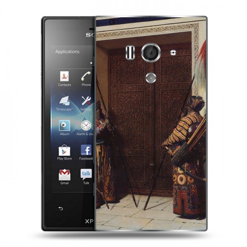 Дизайнерский пластиковый чехол для Sony Xperia acro S