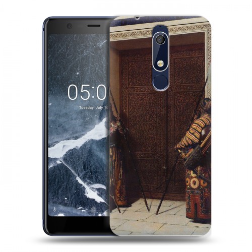 Дизайнерский пластиковый чехол для Nokia 5.1