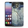 Дизайнерский силиконовый с усиленными углами чехол для Huawei P20 Pro