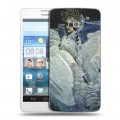 Дизайнерский пластиковый чехол для Huawei Ascend D2