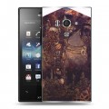 Дизайнерский пластиковый чехол для Sony Xperia acro S