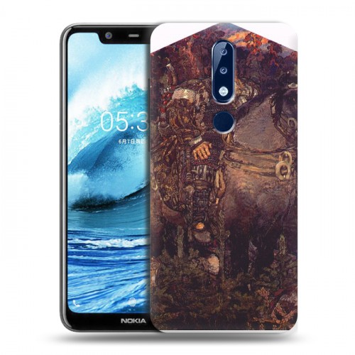 Дизайнерский пластиковый чехол для Nokia 5.1 Plus