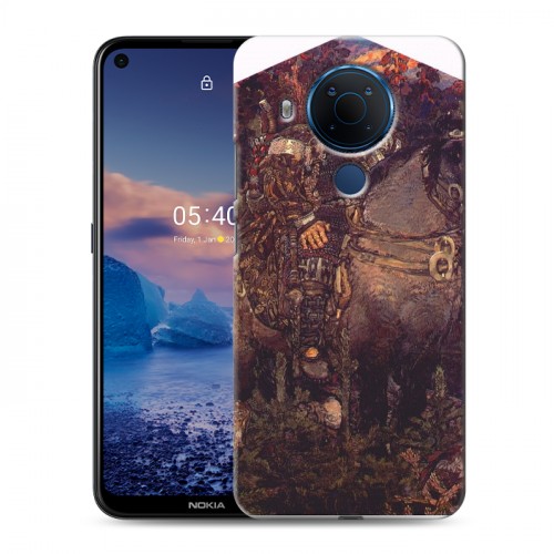 Дизайнерский силиконовый чехол для Nokia 5.4