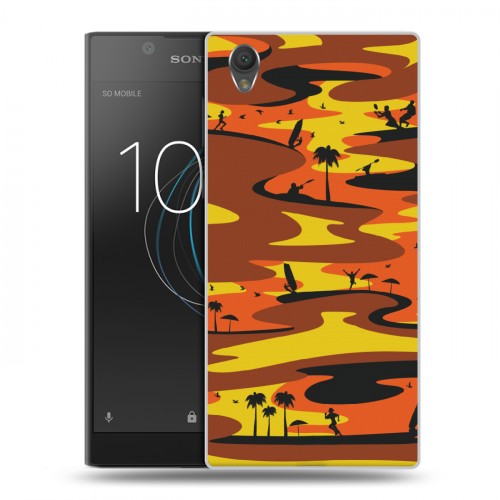 Дизайнерский пластиковый чехол для Sony Xperia L1 Камуфляжи