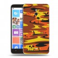 Дизайнерский пластиковый чехол для Nokia Lumia 1320 Камуфляжи