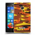 Дизайнерский пластиковый чехол для Microsoft Lumia 435 Камуфляжи