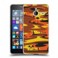Дизайнерский пластиковый чехол для Microsoft Lumia 640 XL Камуфляжи