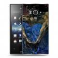 Дизайнерский пластиковый чехол для Sony Xperia acro S