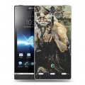 Дизайнерский пластиковый чехол для Sony Xperia S